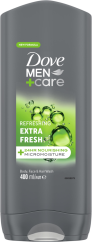 Dove Men+Care Extra Fresh sprchový gél 400 ml