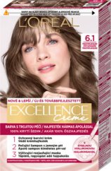 L’Oréal Paris Excellence Crème farba na vlasy 6.1 Tmavá popolavá blond, 1 ks