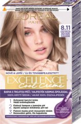 L’Oréal Paris Excellence Cool Creme farba na vlasy 8.11 Ultra svetlá popolavá blond, 1 ks