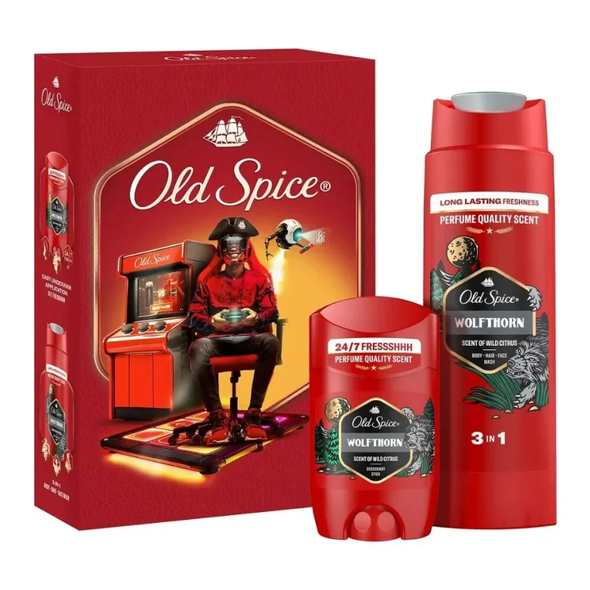Old Spice Wolfthorn darčeková sada pre mužov