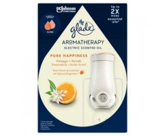 Glade Aromatherapy Pure Happiness elektrický osviežovač vzduchu + náplň 20 ml