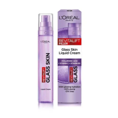 L'Oréal Paris Revitalift Filler Glass Skin krém na vodnej báze 50 ml
