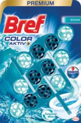 Bref WC blok Color Aktiv Ocean 3 ks 3 x 50 g
