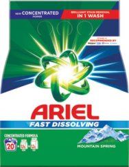 Ariel prášok Mountain Spring 20 PD 1,1 kg
