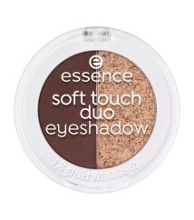 Essence očný tieň soft touch duo eyeshadow 04 Mocha Muse