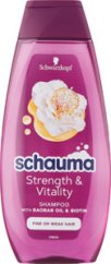 Schauma šampón Strength & Vitality 400 ml
