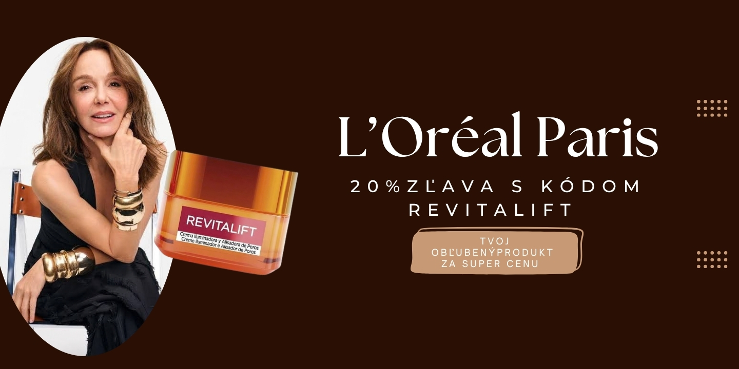 L'oreal Paris top cena so zľavovým kódom L'oreal Paris top cena so zľavovým kódom