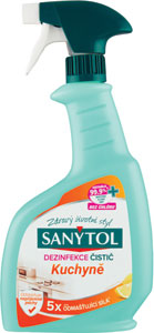 Sanytol dezinfekčný čistiaci prostriedok na kuchyne 500 ml