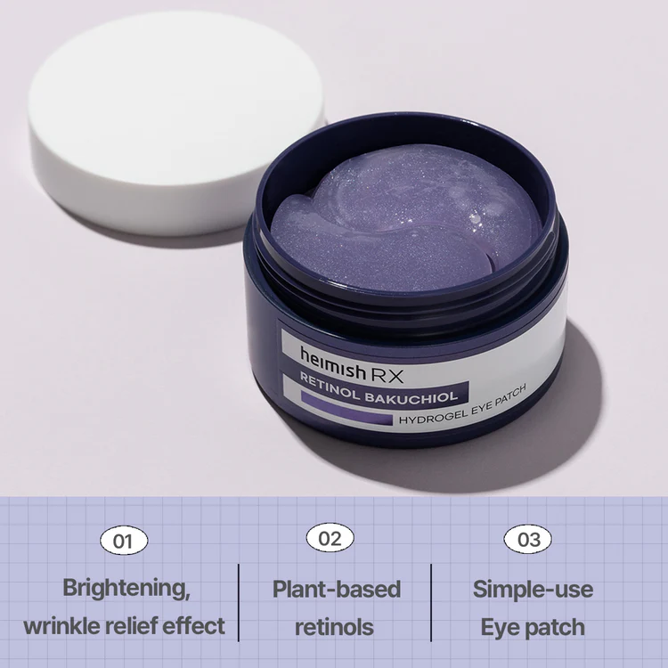 Heimish – RX Retinol Bakuchiol Hydrogel Eye Patch – 60 ks