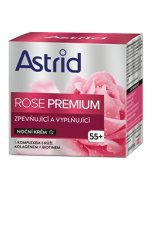 Astrid Rose Premium 55+ nočný spevňujúci a vyplňujúci krém 50 ml