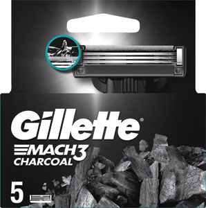 Gillette Charcoal náhradné hlavice 5 ks