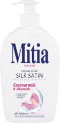 Mitia tekuté mydlo Silk Satin s dávkovačom 500 ml