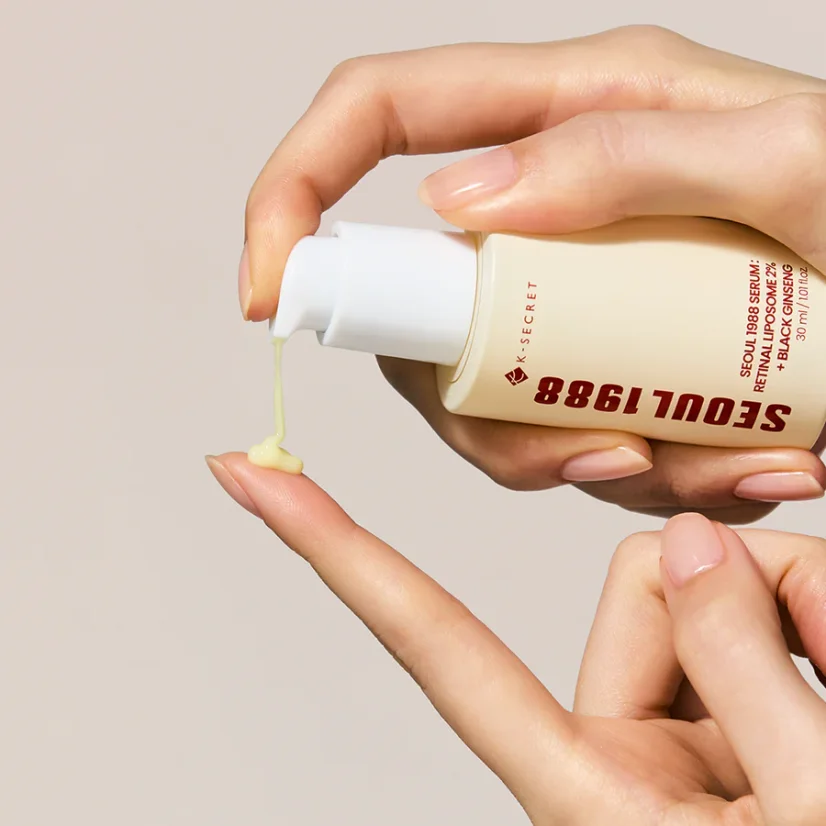 K-SECRET Seoul 1988 Serum: Retinal Liposome 2% + Black Ginseng, 30ml