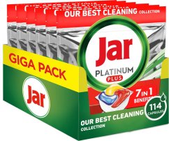 Jar Platinum Plus tablety do umývačky riadu citrón 114 ks