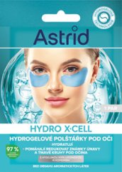 Astrid Hydro X-Cell hydrogélové vankúšiky pod oči Hydro X-Cell 1 pár
