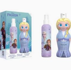 Detský balíček Frozen - telový sprej 200ml + sprchový gel a šampon 2v1 400ml