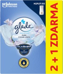 Glade Touch & Fresh náhradné náplne 2+1 Pure Clean Linen 3×10 ml