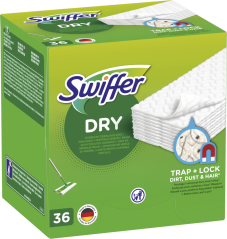 Swiffer náhradné suché utierky na podlahu Dry 36 ks