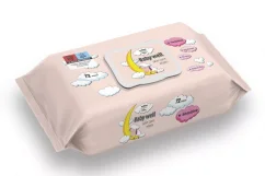 Well Done detské vlhčené obrúsky Baby Wipes Sensitive – pre citlivú pokožku 72 ks