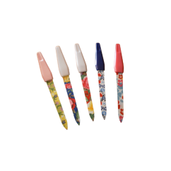 Pilník na nechty kovový s potlačou 15cm