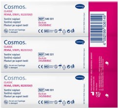 Cosmos náplasť Pevná strips 80x40mm 3 ks