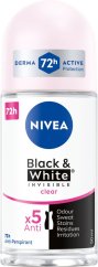 Nivea dámsky guľôčkový antiperspirant Black & White Clear 50 ml
