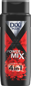 DIXI Man sprchový gél Power Mix 4v1 400 ml