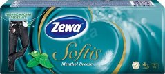 Softis 4-vrstvové papierové vreckovky Menthol 10×10 ks