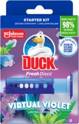 Duck Fresh Discs WC krúžky Virtual Violet náplň 2x36 ml