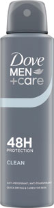 Dove antiperspirant v spreji Men Clean 48h Protection 150 ml
