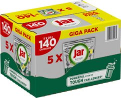 Jar Platinum Lemon tablety do umývačky riadu 140 ks (5×28)