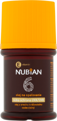 Nubian olej na opaľovanie SPF 6 60 ml