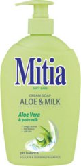 Mitia tekuté mydlo Aloe & Milk s dávkovačom 500 ml