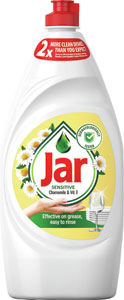 Jar Sensitive tekutý prostriedok na umývanie riadu Chamomile & Vitamin E 900 ml