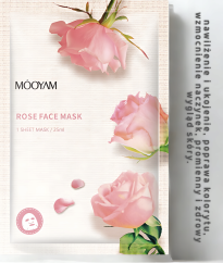 Mooyam pleťová maska Ruža 25 ml