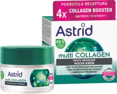 Astrid Multi Collagen nočný krém proti vráskam pre obnovenie pružnosti 50 ml