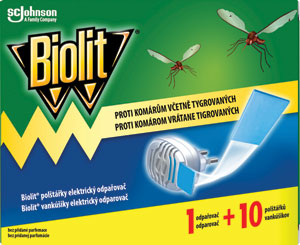 Biolit elektrický odparovač so suchou náplňou + 10 ks náhradná náplň