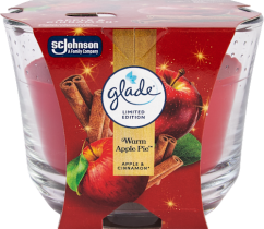 Glade vonná sviečka Apple 204 g