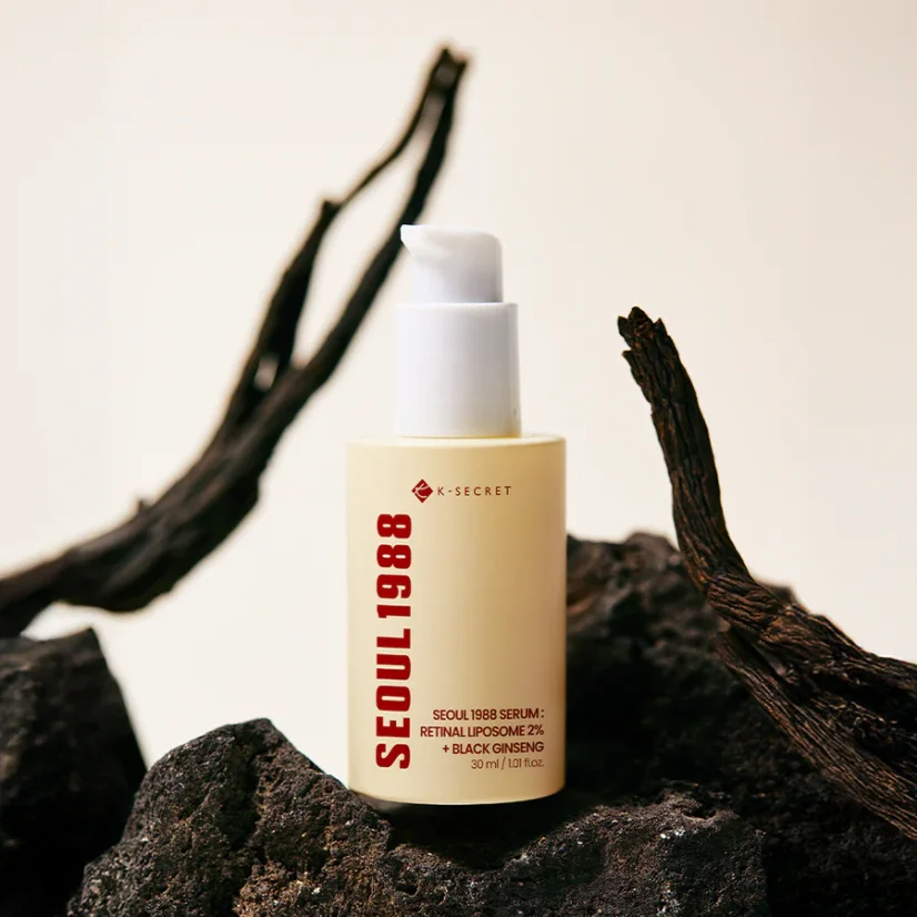 K-SECRET Seoul 1988 Serum: Retinal Liposome 2% + Black Ginseng, 30ml