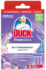 Duck Fresh Discs Duo WC krúžky Levanduľa náplň 2x36 ml