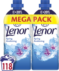 Lenor aviváž Spring Awakening svieža vôňa, 2×1239 ml