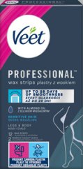 Veet voskové pásiky na citlivú pokožku Professional Sensitive Skin, 12 ks