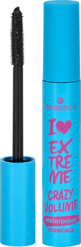 Essence vodeodolná maskara I Love Extreme Crazy Volume Waterproof 12 ml Essence vodeodolná maskara I Love Extreme Crazy Volume Waterproof 12 ml