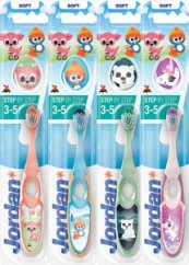 Jordan detská zubná kefka 3–5 rokov Extra Soft