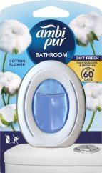Ambi Pur Merlion osviežovač vzduchu do kúpeľne Cotton Flower 8 ml