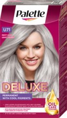 Palette Deluxe Oil-Care Color farba na vlasy U71 ľadový strieborný, 1 ks
