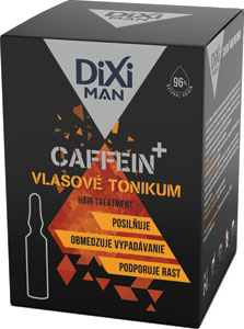DIXI Vlasové tonikum Man Caffein+ 7 x 10 ml DIXI Vlasové tonikum Man Caffein+ 7 x 10 ml