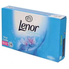 Lenor vôňa do sušičky modrá, 34 ks