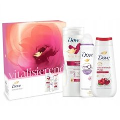 Dove darčeková sada Vitalising – sprchový gél + dezodorant + telové mlieko