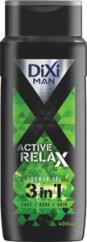 DIXI Man sprchový gél Active Relax 3v1 400 ml